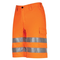 [104570] Bermuda alta visibilitA' Altair tg XL arancio fluo U-Power