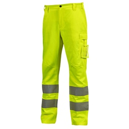 [104583] Pantaloni invernali alta visibilitA' Sirius tg XXL giallo fluo U-Power