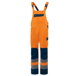 [104601] Salopette alta visibilitA' M1SA2HV tg M arancio fluo Deltaplus