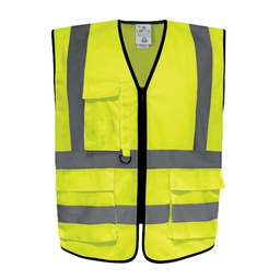 [104610] Gilet alta visibilitA' GILPOCK tg XXL giallo fluo Deltaplus