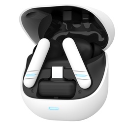 [104682] Auricolari wireless ENC doppio collegamento USB C e BT OXXIE-Trust