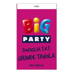 [104750] Tovaglia TNT 160x260cm fucsia Big Party