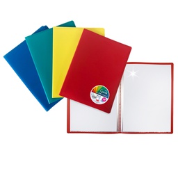 [104779] Portalistino GARDA 40 buste 20 x 30cm PP colori assortiti Plastibor
