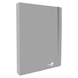 [104819] Cartella progetto con elastico dorso 3 cm, grigio chiaro BM