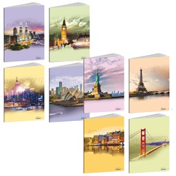 [104867] Maxiquaderno A4 20fg+1 80gr 4mm c/margine ABCity Blasetti