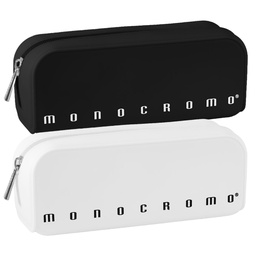 [104875] Bustina silicone Soft Touch 80x200x60mm BlackWhite Monocromo Pigna