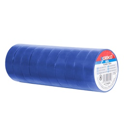 [104907] Nastro adesivo isolante 15mmx10mt blu Geko