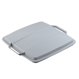 [104940] Coperchio grigio per bidone DURABIN quadrato 90 lt Durable