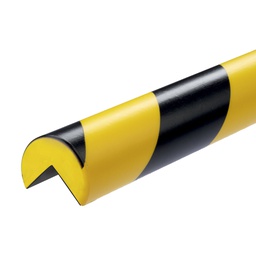 [104947] Profilo paracolpi angolare magnetico C25R giallo/nero 1m Durable