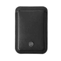 [104966] Portacarte magnetico vera pelle Saffiano nero Cross