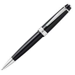 [104970] Penna sfera Bailey Light punta F fusto nero/chromo Cross