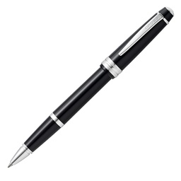 [104971] Penna roller Bailey Light punta F fusto nero/chromo Cross