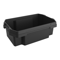 [105022] Contenitore 30L FABER BOX multiuso nero Terry