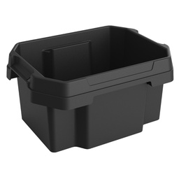 [105023] Contenitore 15L FABER BOX multiuso nero Terry