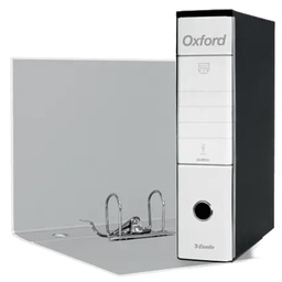 [105049] Registratore OXFORD G85 bianco dorso 8cm f.to protocollo ESSELTE