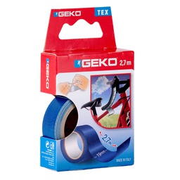 [105056] Nastro adesivo telato Tex blu 19mmx2,7mt Geko
