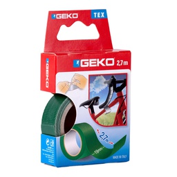 [105062] Nastro adesivo telato Tex verde 19mmx2,7mt Geko