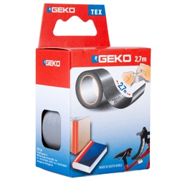 [105066] Nastro adesivo telato Tex grigio 38mmx2,7mt Geko