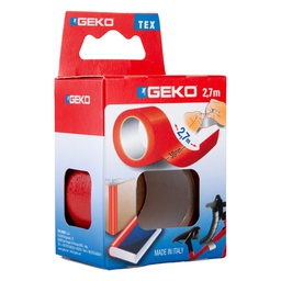 [105069] Nastro adesivo telato Tex rosso 38mmx2,7mt Geko