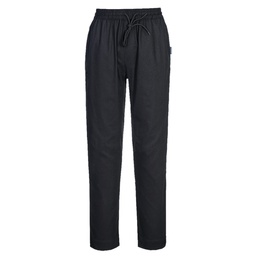 [105122] Pantaloni da cuoco Mesh Air tg XL nero Portwest