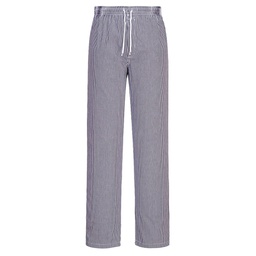 [105126] Pantaloni da cuoco Bromley tg XL quadretti neri Portwest