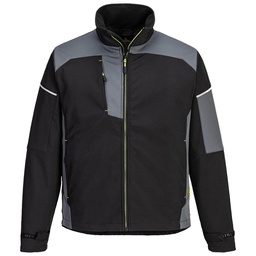 [105192] Giacca Softshell Texpel Splash Eco tg L nero/grigio Portwest