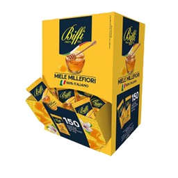 [105223] Confezione 150 bustine monodose da 5gr Miele