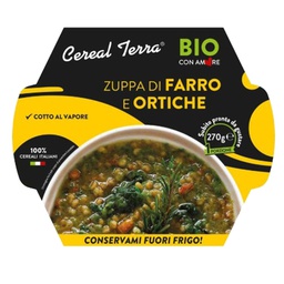 [105251] Zuppa di farro e ortiche in confezione da 300gr - Cereal Terra