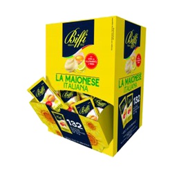 [105264] Confezione 132 bustine monodose da 10gr Maionese Biffi