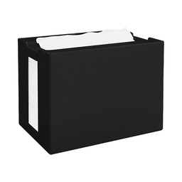 [105270] Dispenser antibatterico nero per Tovaglioli interfogliati Papernet