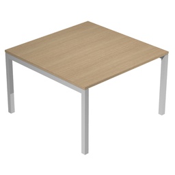 [105331] Tavolo riunioni 120X120xH74,4cm rovere AgorA'