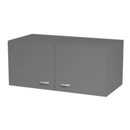 [105379] Sopralzo a 2 ante 90x45,8cm x H40cm per armadi modulari antracite