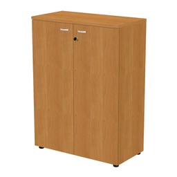 [105388] Armadio modulare a 2 ante medio  90x45,8cmxH123cm noce chiaro