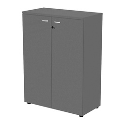 [105390] Armadio modulare a 2 ante medio  90x45,8cmxH123cm  antracite