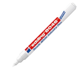 [105490] Marcatore industriale permanente Edding 8046 bianco
