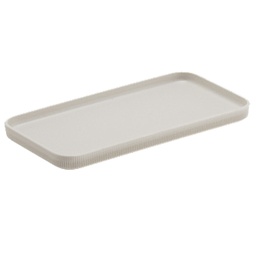 [105509] Vassoio buffet Norway 27,5x13,2x1,7cm melamina avorio Leone