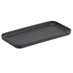 [105515] Vassoio buffet Norway 27,5x13,2x1,7cm melamina antracite Leone