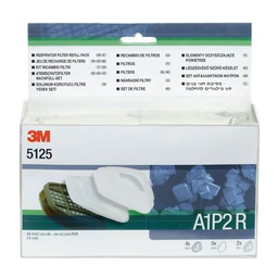 [105555] Kit filtri antiparticolato A1P2R per respiratori serie 6000 3M