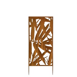 [105575] Pannello decorativo in acciaio corten 50x100cm Verdemax