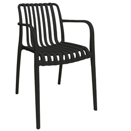 [105612] Sedia Nives in PP nero Verdelook