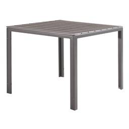 [105620] Tavolo Tenerife quadrato 78x78x74cm grigio Verdelook