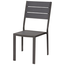 [105622] Sedia Tenerife s/bracc grigio Verdelook