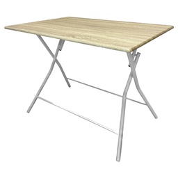 [105631] Tavolo Thiny big pieghevole 100x70x75cm effetto Verdelook