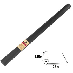 [105694] Tovaglia damascata in rotolo 1,18x25m carta nero Pro Nappe