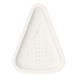 [105714] Conf 125 Vassoi pizza  1/8 19x25cm bianco Signor Bio