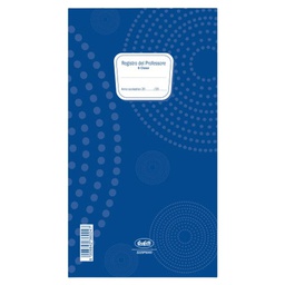 [105760] Registro del Professore (6 classi 31x17cm 3225PS000G Data Ufficio