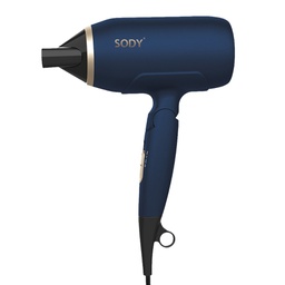[105771] Asciugacapelli pieghevole 2000W blu