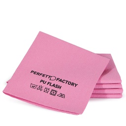 [105780] Conf 5 Panni in PU flash 34x36cm rosso Perfetto Factory