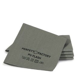 [105783] Conf 5 Panni in PU flash 34x36cm grigio Perfetto Factory