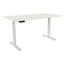 [105791] Scrivanie motorizzate regolabili in altezza 120x60x116cm Bianco